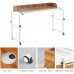 MSW Multifunctional Over Bed Table Adjustable Laptop Desk Standing Work Station Height Width Adjustable